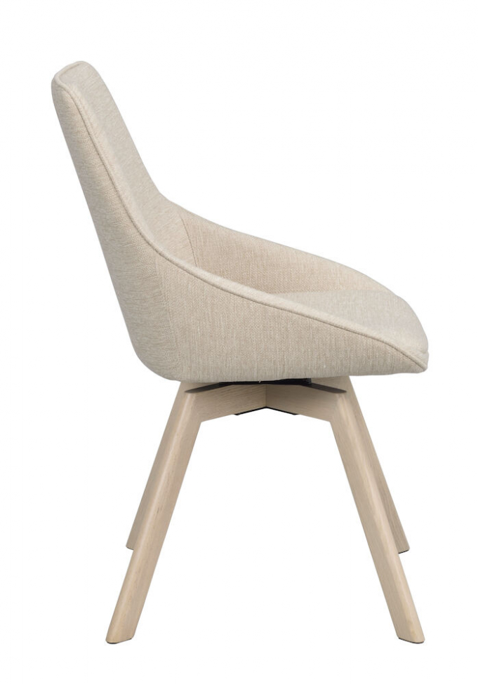 Sedia 'Alison' - Bianco pigmentato