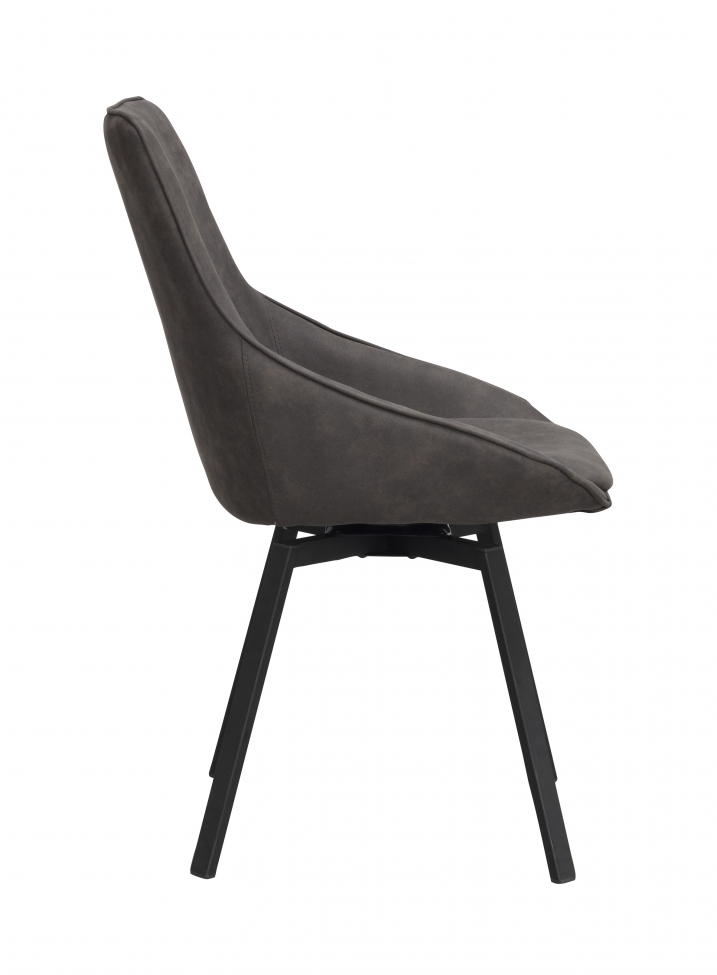 Sedia 'Alison' - Beige scuro/nero