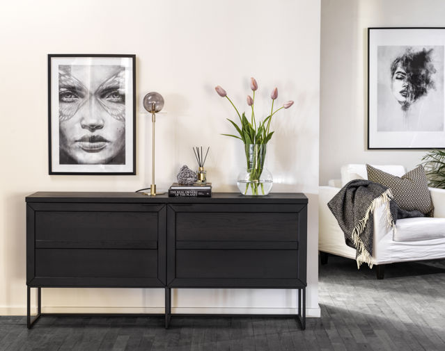 Tavolino 'Everett' - Nero