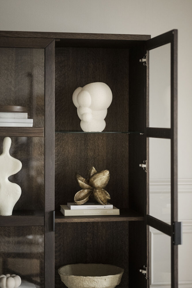 Vetrina 'Everett' - Marrone