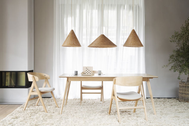 Tavolo da pranzo 'Yumi' 190x90cm - Rovere