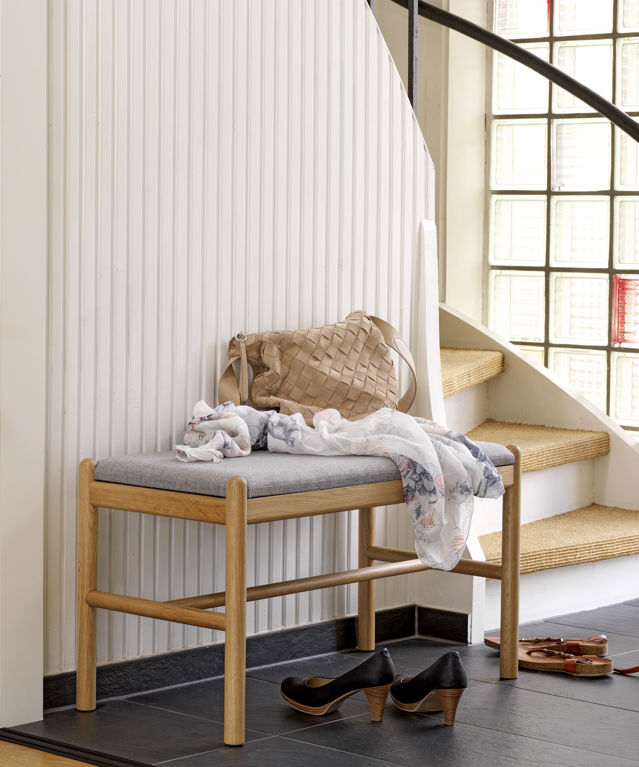 Panca 'Milford' - Rovere/Grigio