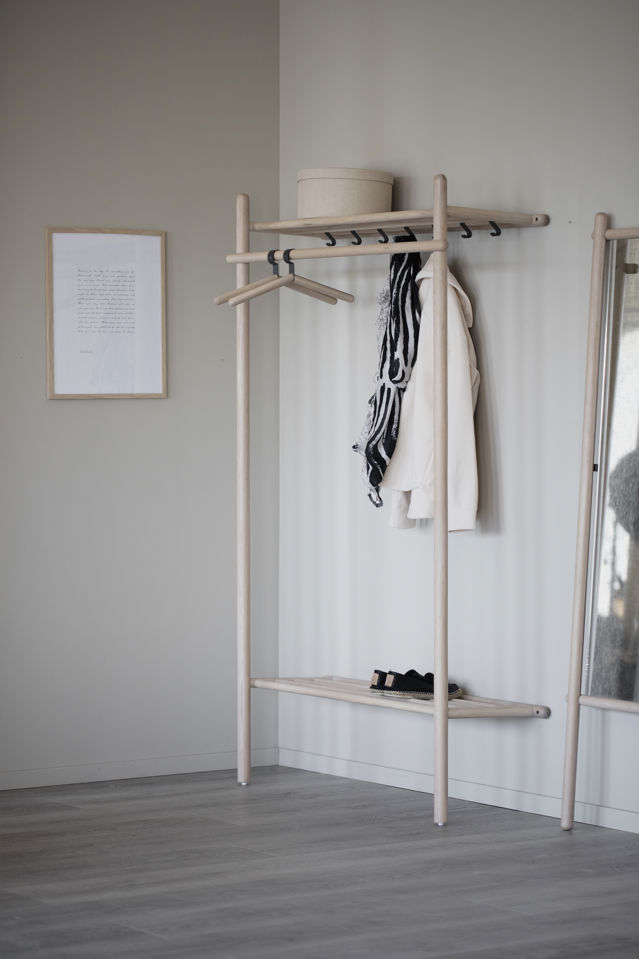 Appendiabiti 'Milford' - Bianco pigmentato