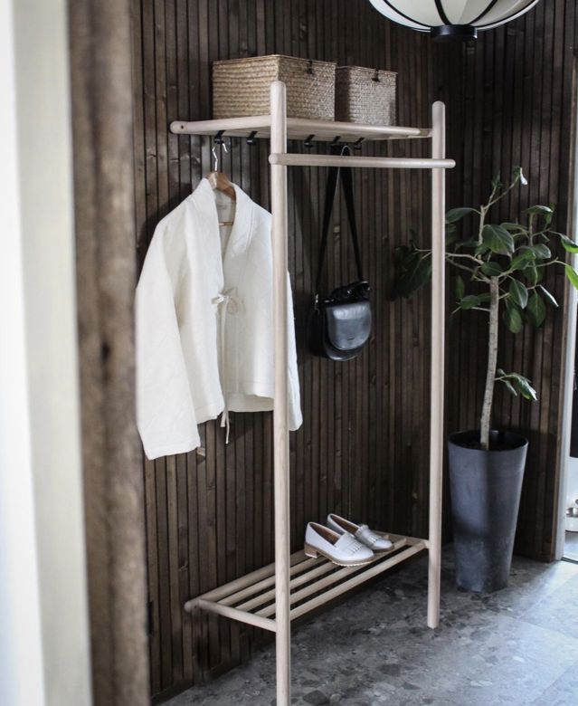 Appendiabiti 'Milford' - Bianco pigmentato