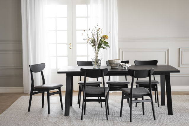 Tavolo da pranzo 'Winnipeg' 200x100cm - Nero