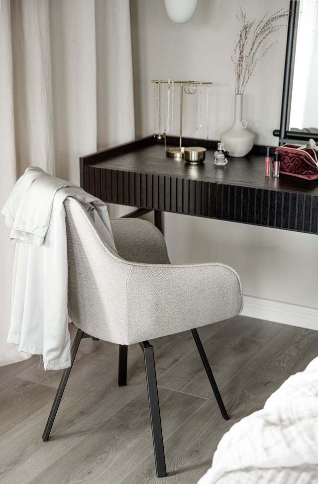 Scrivania 'Halifax' 120x61cm - Nero