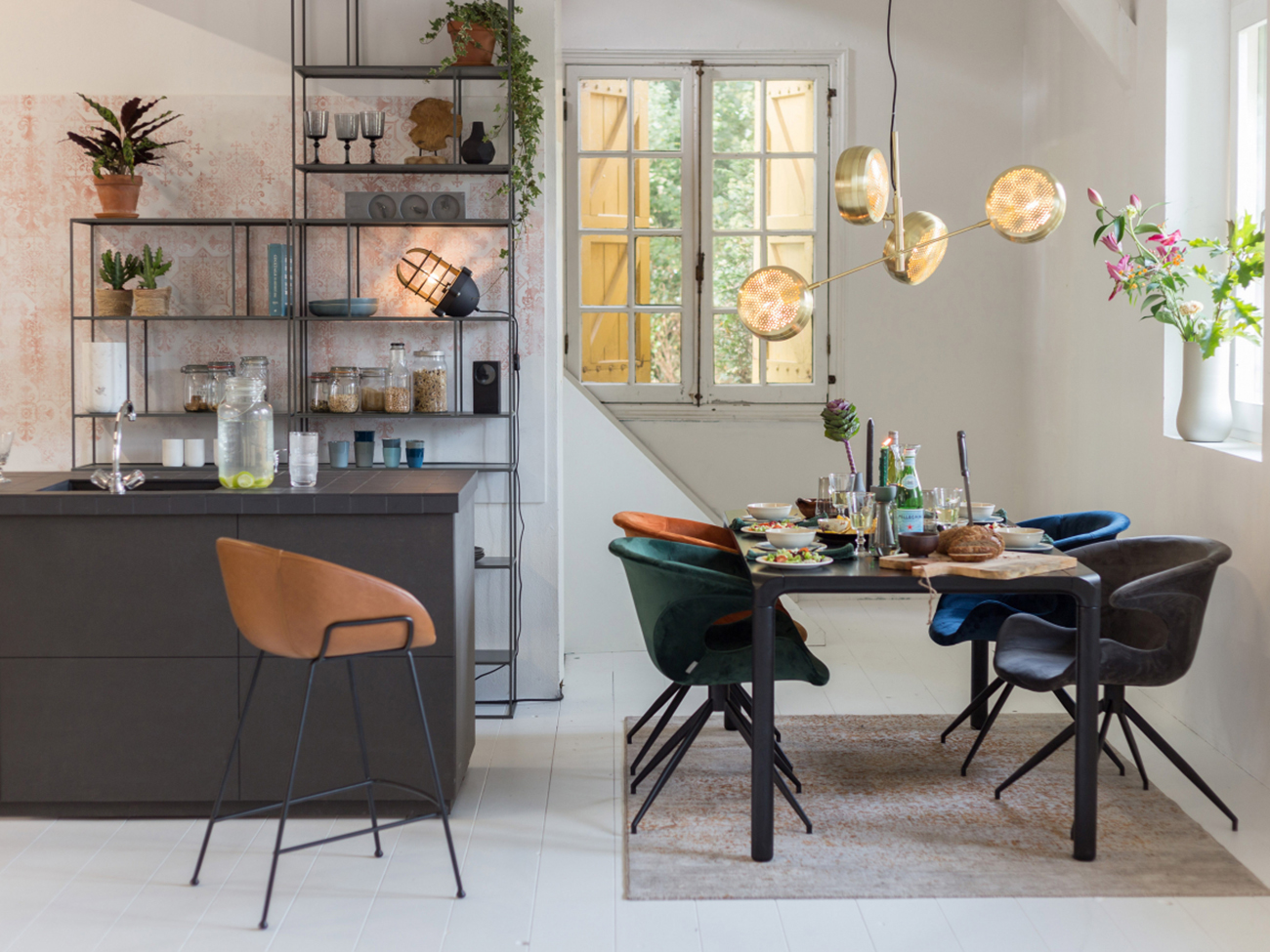 Poltrona/Sedia 'Mia' - Grigia