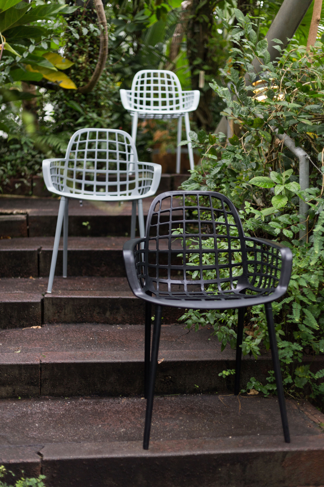 Sedia 'Albert' Kuip Garden - Nera