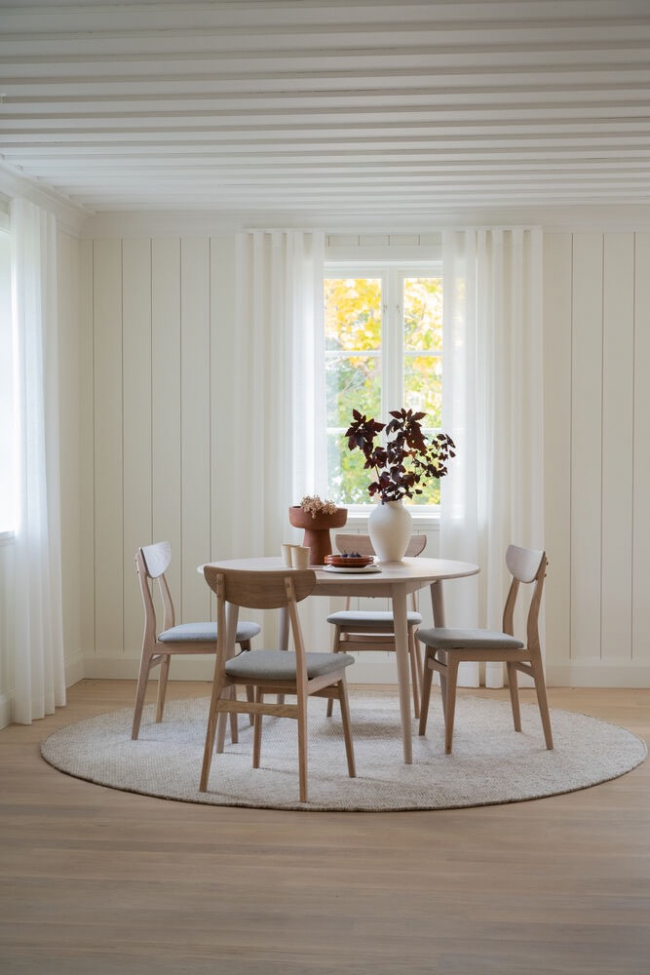 Sedia 'Rodharn' - Beige/Grigio