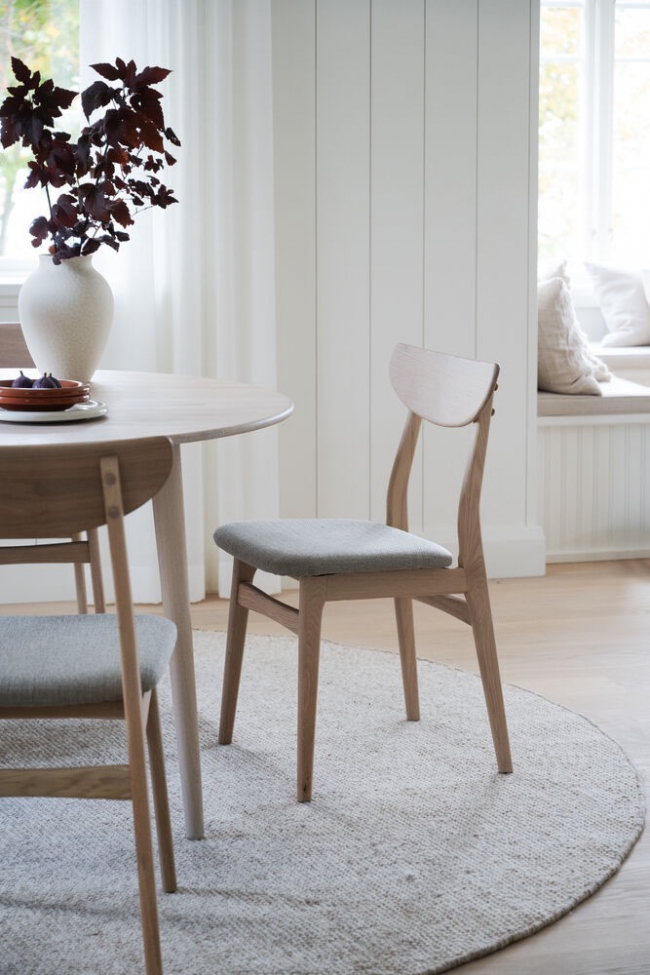 Sedia 'Rodharn' - Beige/Grigio