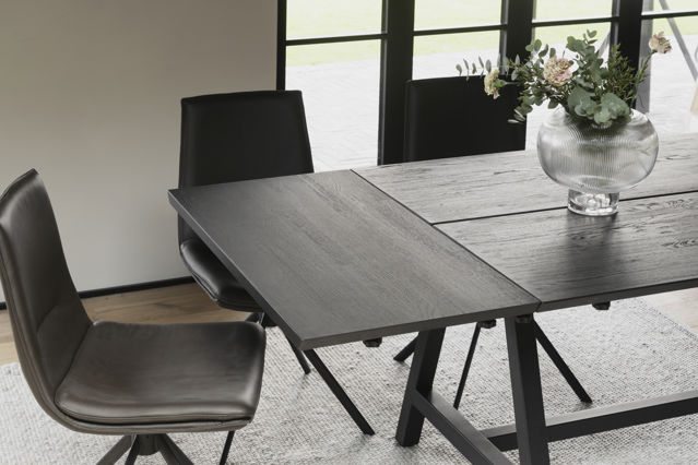 Piano d'aggiunta 'Carradale' 50x100cm - Nero