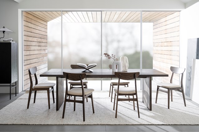 Tavolo da pranzo 'Emmett' 240x95cm - Marrone