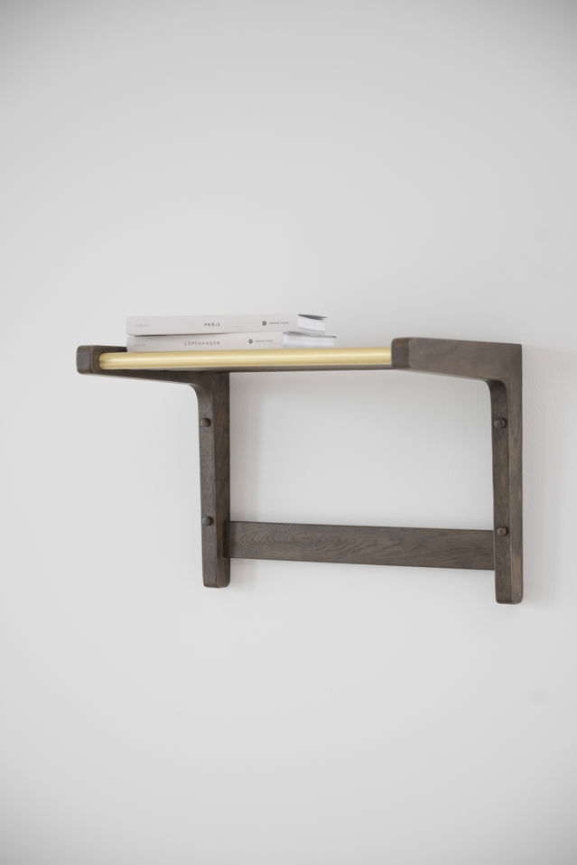 Mensola per cappotti 'Inverness' 45cm - Marrone