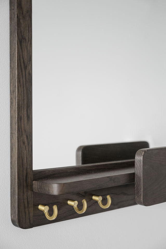 Specchio 'Inverness' - Marrone