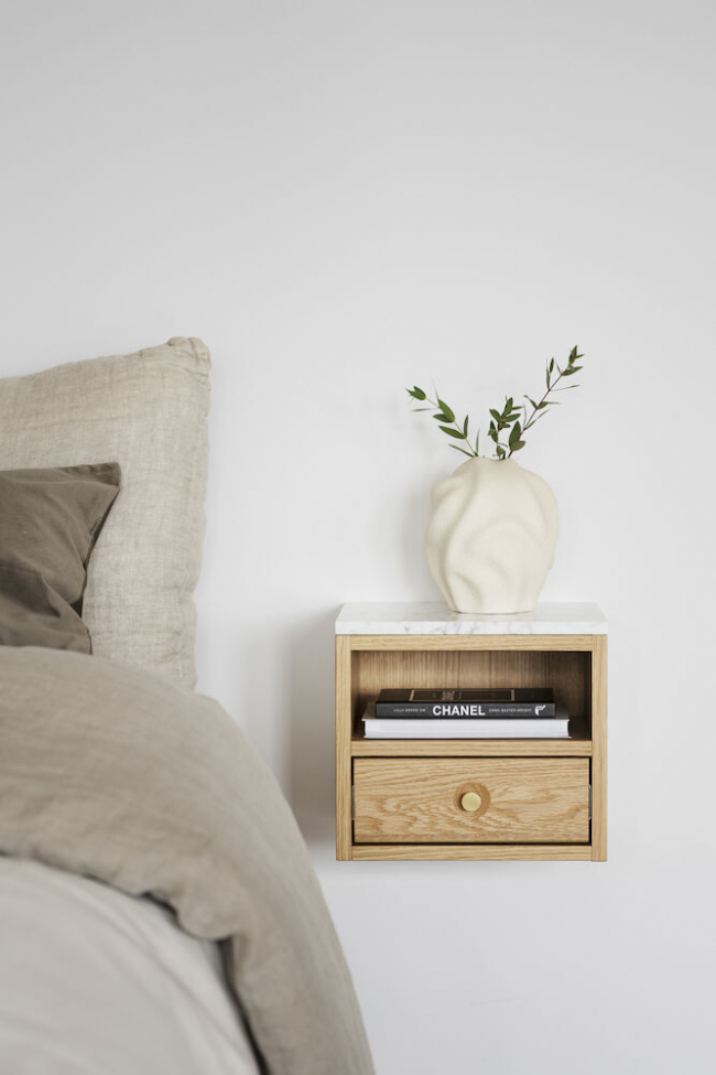 Comodino 'Whitmore' - Rovere