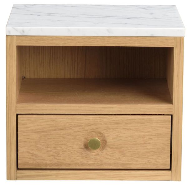 Comodino 'Whitmore' - Rovere