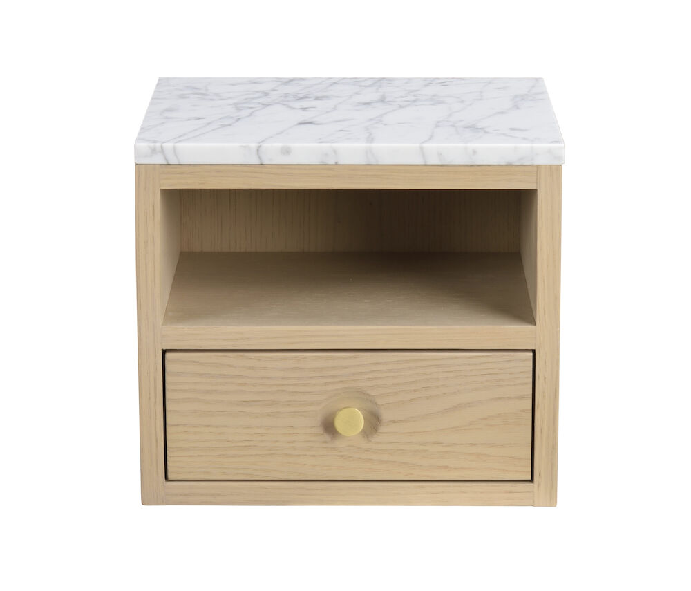 Comodino 'Whitmore' - Rovere chiaro