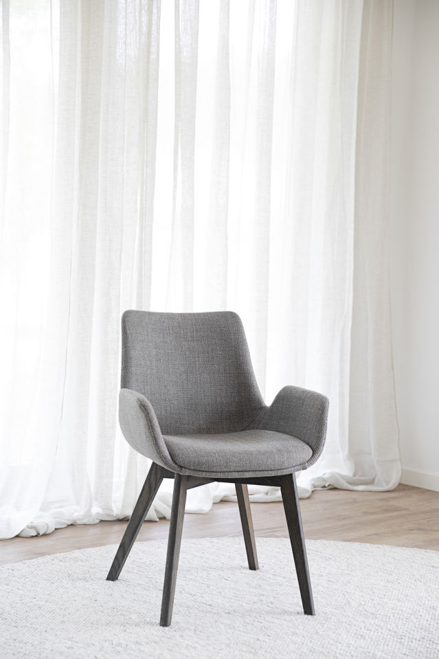 Poltrona 'Drimsdale' - Grigio/Marrone