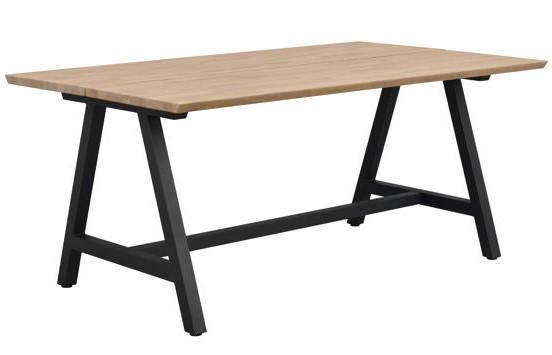 Tavolo da pranzo 'Carradale' 170x100cm - Rovere/Piedi a A