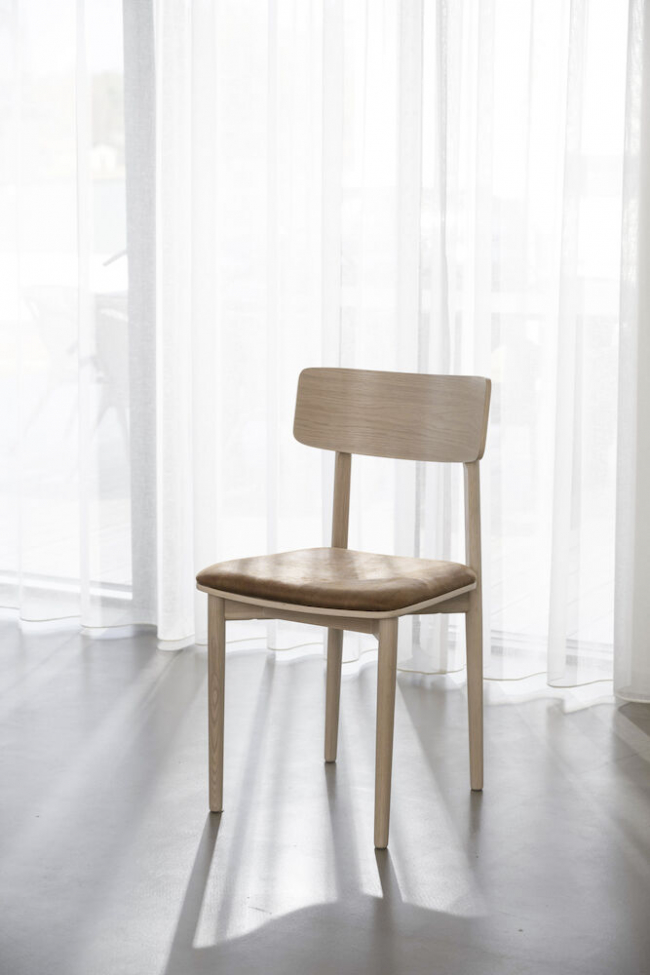 Sedia 'Wolcott' - Rovere chiaro