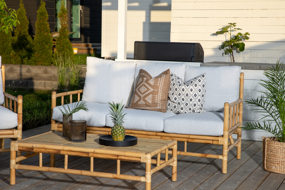 Divano da giardino 'Knåda' - Naturale