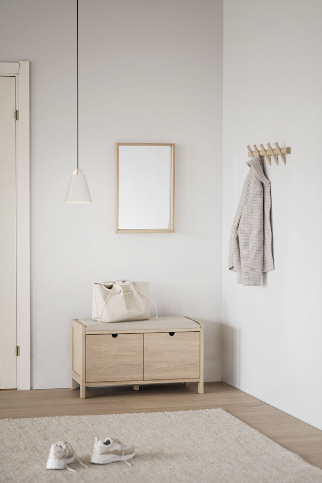 Appendiabiti 'Hillmond' 65cm - Rovere chiaro