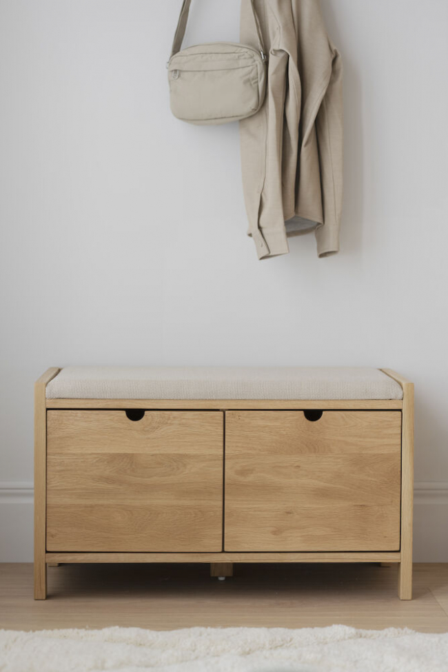 Panca d'ingresso 'Hillmond' - Rovere