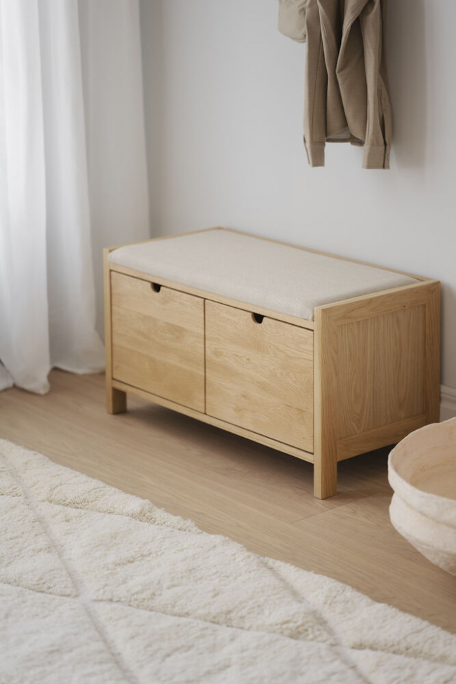 Panca d'ingresso 'Hillmond' - Rovere