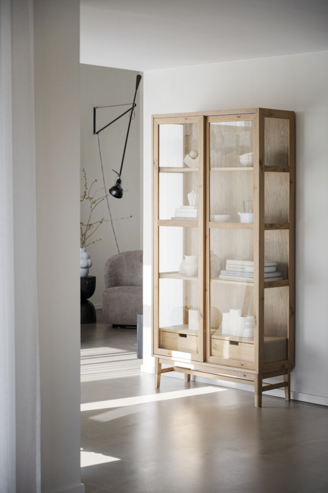 Vetrina 'Hazelton' - Rovere