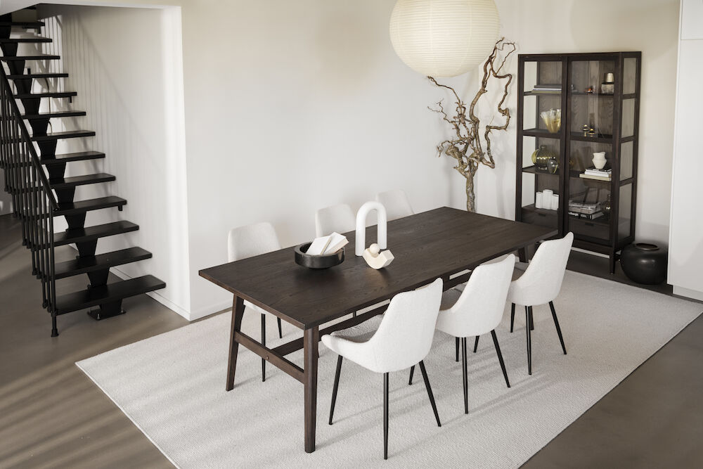 Tavolo da pranzo 'Plainfield' 220x100cm - Rovere scuro