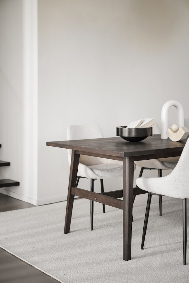 Tavolo da pranzo 'Plainfield' 220x100cm - Rovere scuro