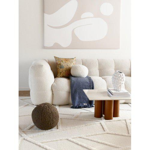 Cuscino decorativo 'Elsie' 30cm - Marrone