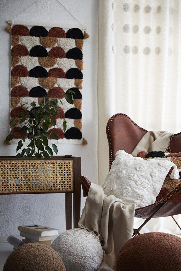 Tenda 'Pom' 140x280 - Avorio