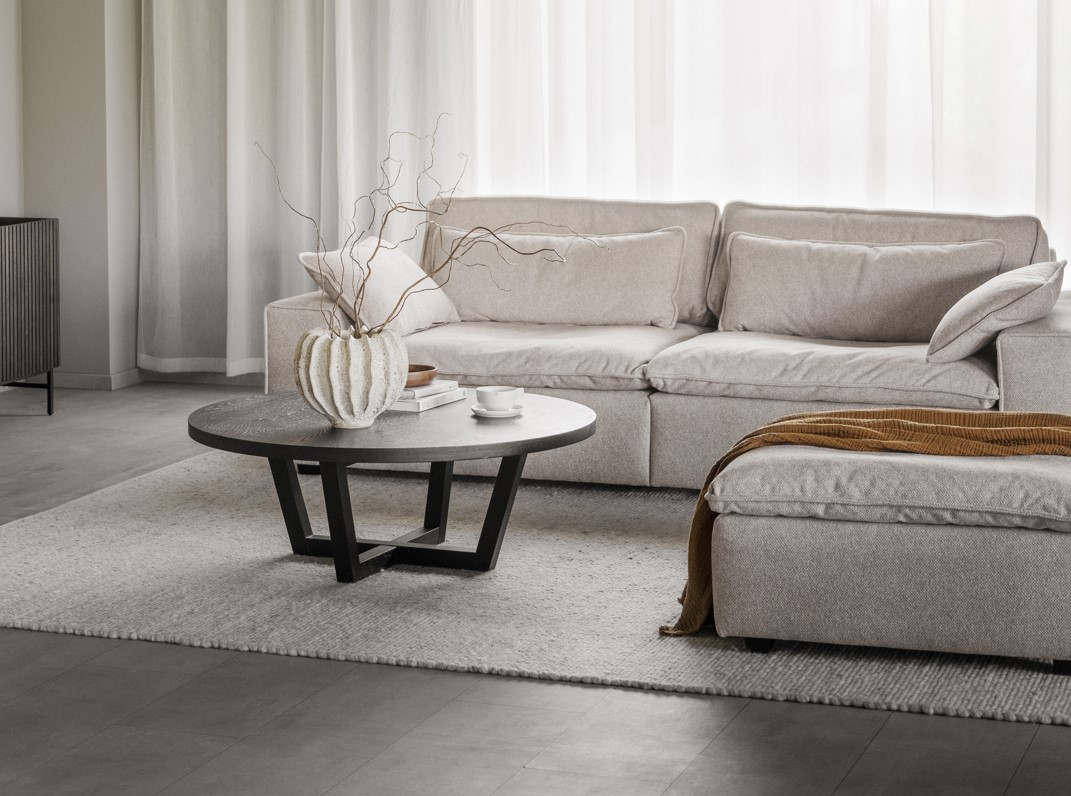 Divano 'Rawlins' 3 posti 226cm - Beige