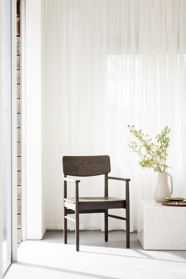 Sedia 'Maidstone' - Marrone