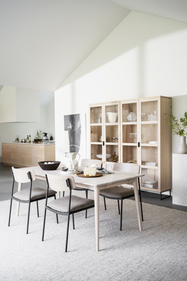 Sedia 'Maymont' - Bianco pigmentato