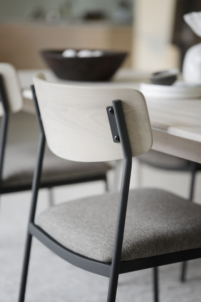 Sedia 'Maymont' - Bianco pigmentato