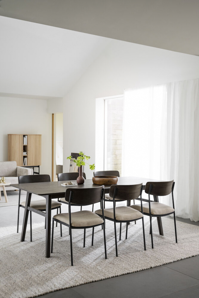 Sedia 'Maymont' - Marrone