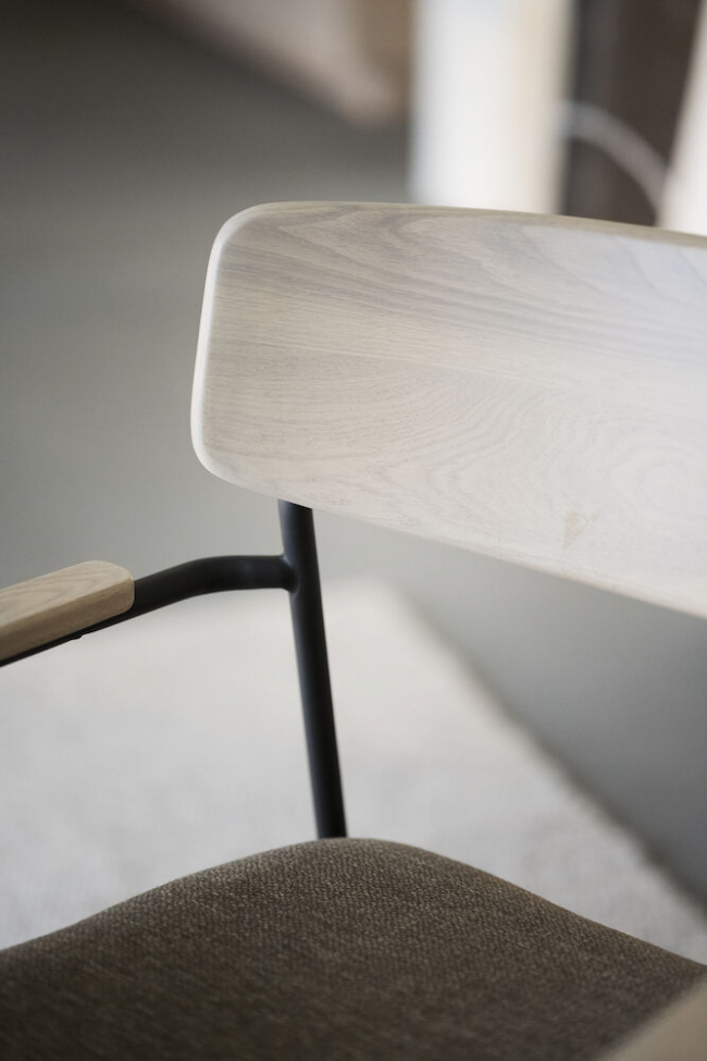 Sedia 'Maymont' - Bianco pigmentato