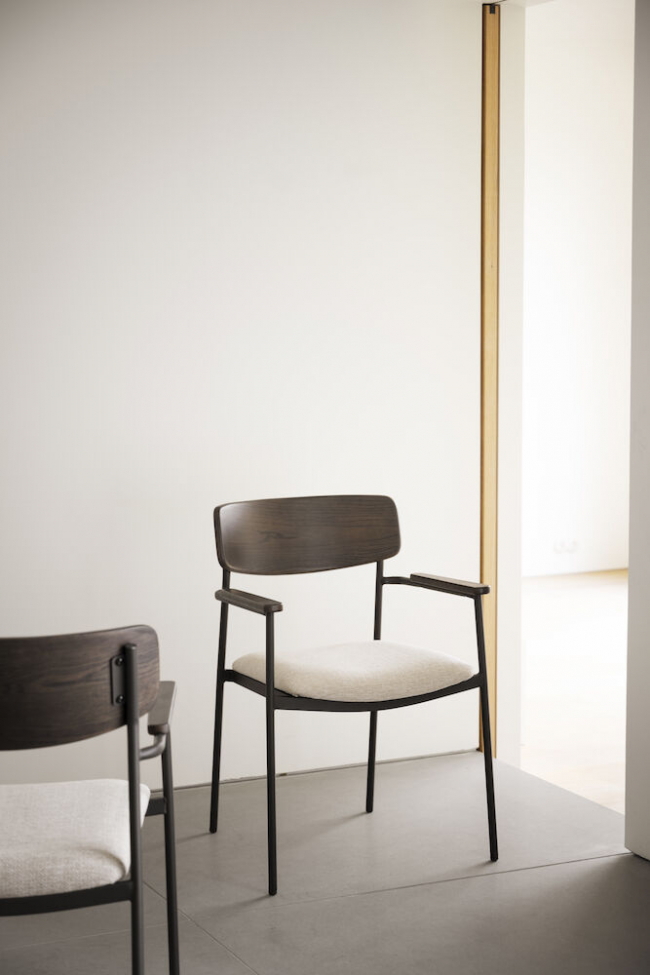 Sedia 'Maymont' - Marrone