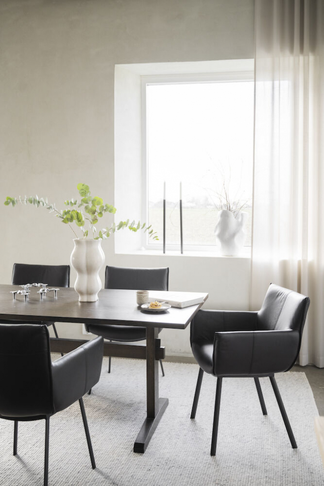 Sedia 'Hinckley' - Nero