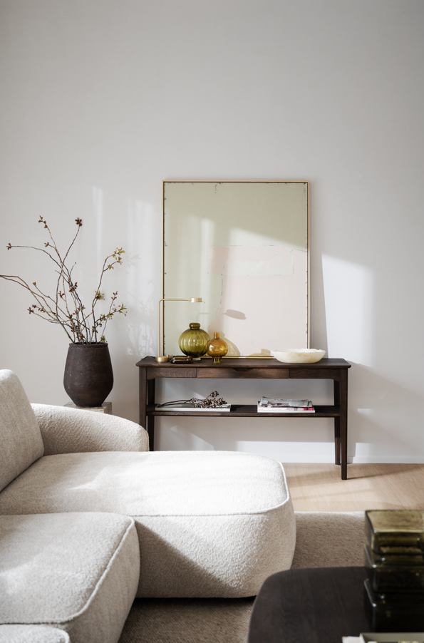 Tavolo di servizio 'Markham' 140cm - Marrone