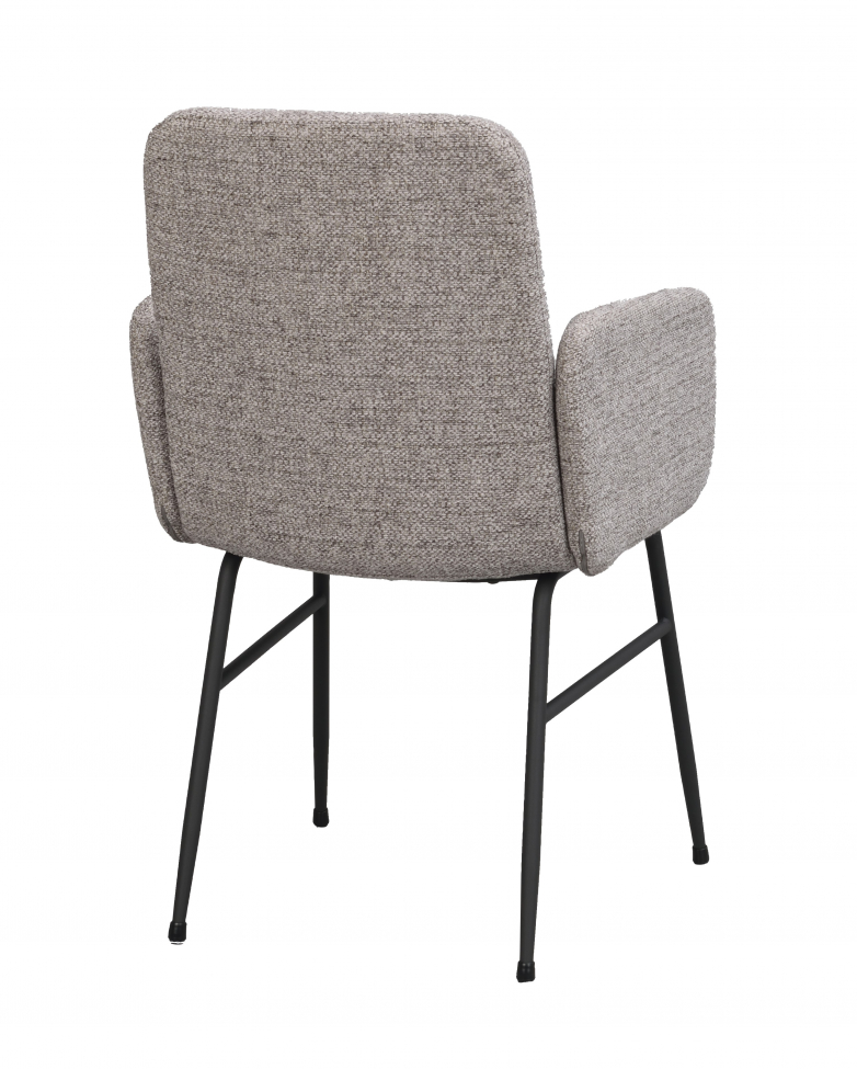 Sedia 'Conklin' - Beige scuro/Nero