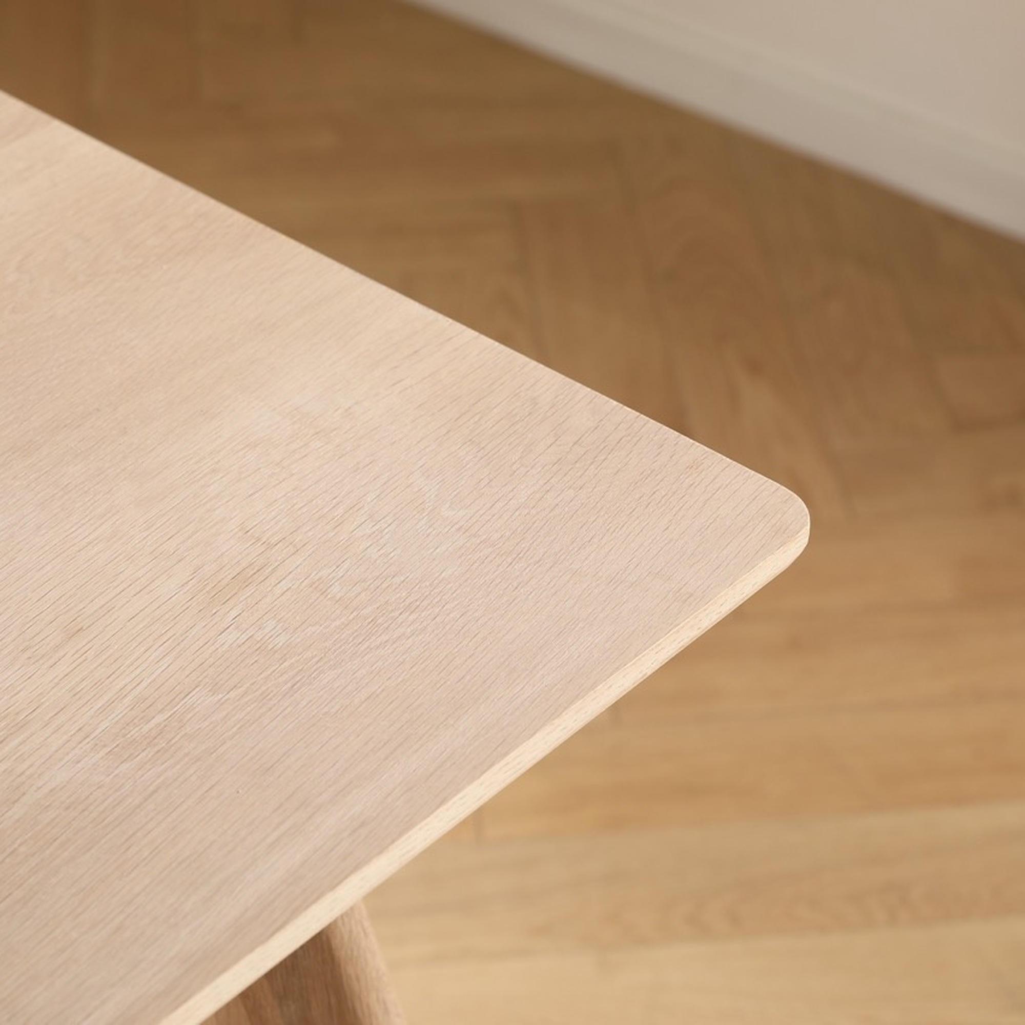 Tavolo da pranzo 'Line' 180 cm - Bianco pigmentato