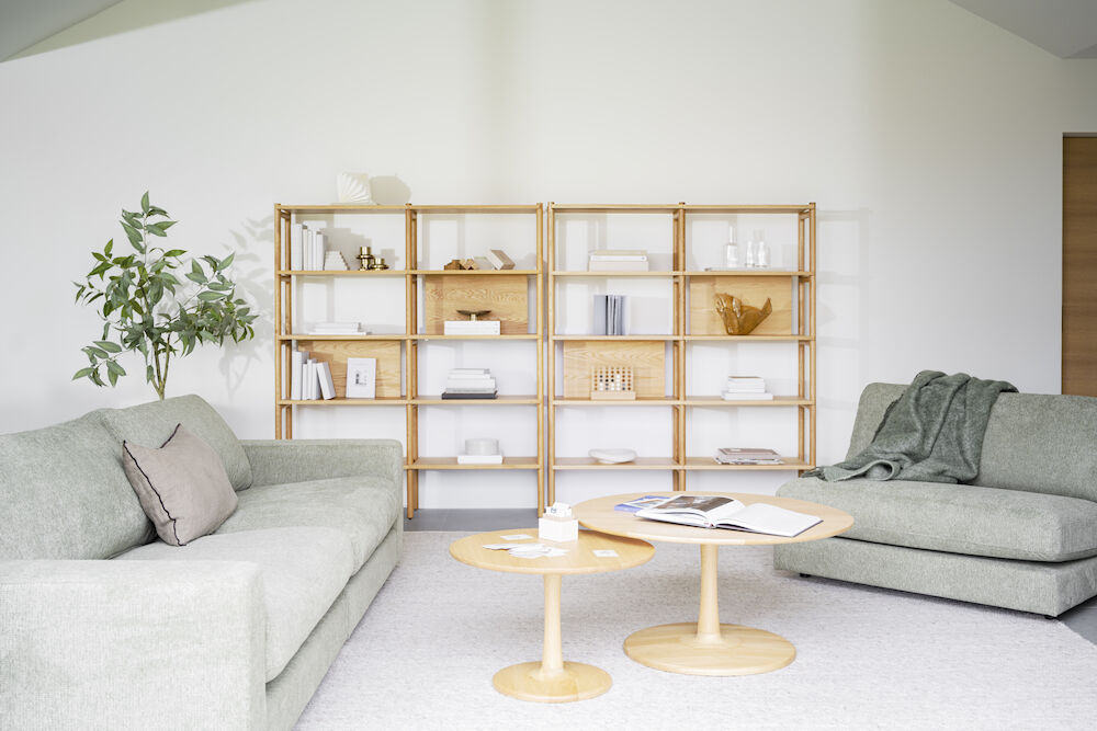 Tavolino 'Hobart' Rotondo 60cm - Naturale