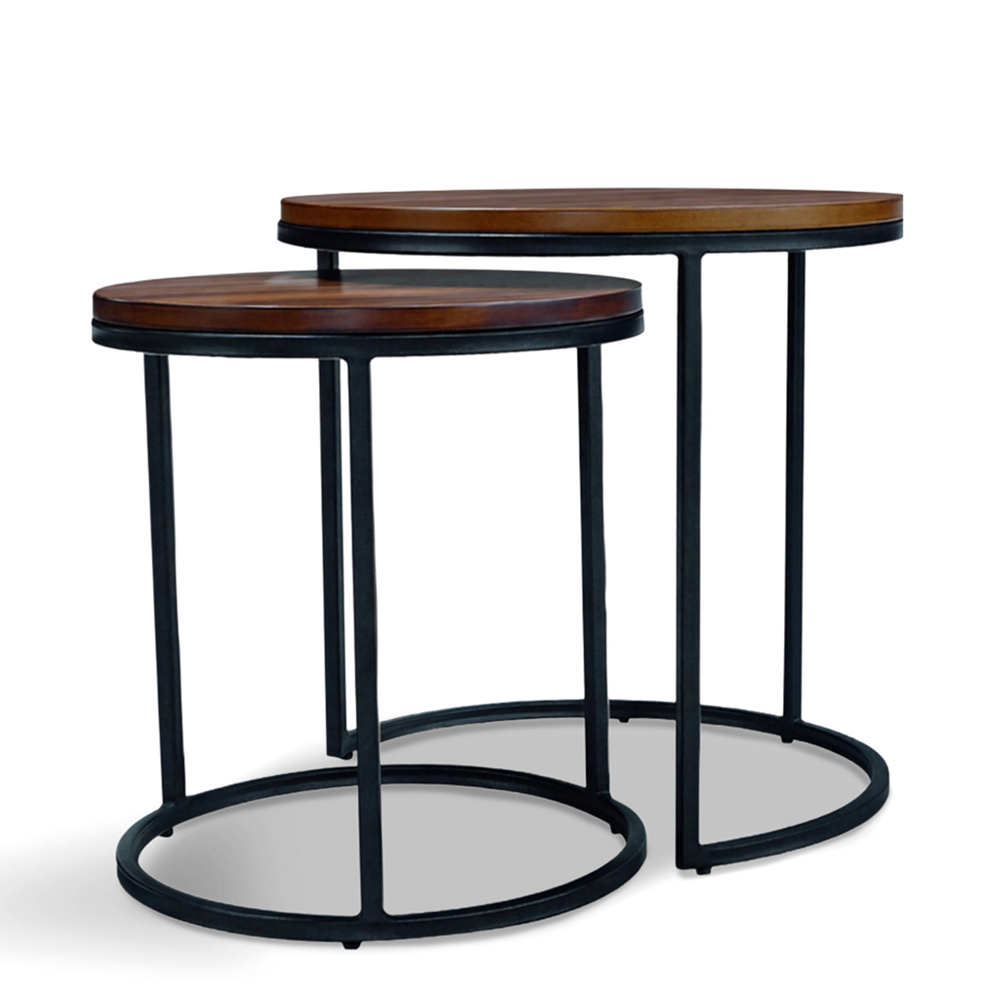 Tavolino 'Prime' S 2 pezzi - Noce