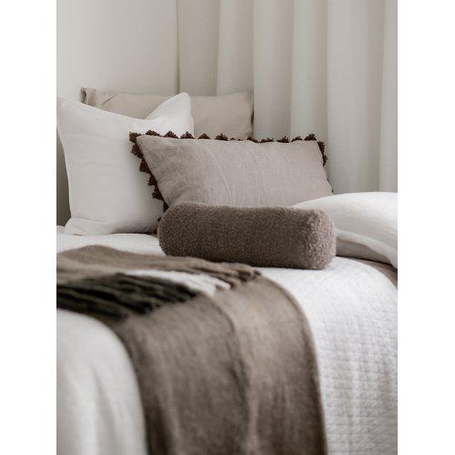 Cuscino 'Trond' 15x15x45 - Marrone