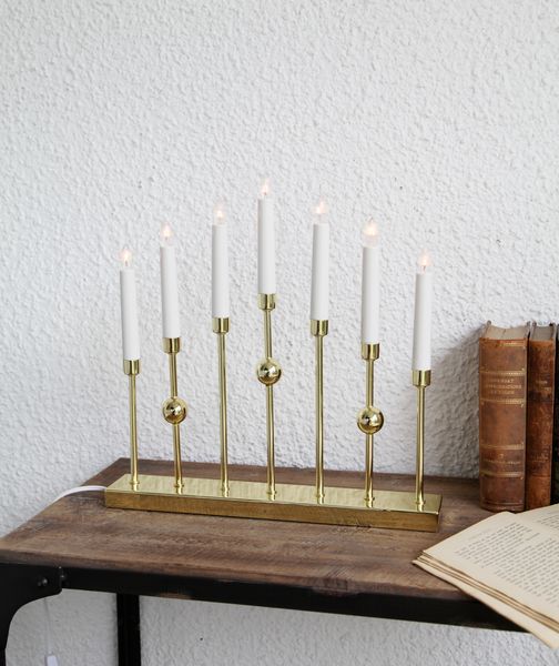 Candelabro 'Gustavo' - Ottone