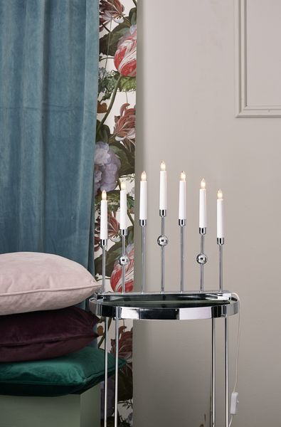 Candelabro 'Gustavo' - Argento