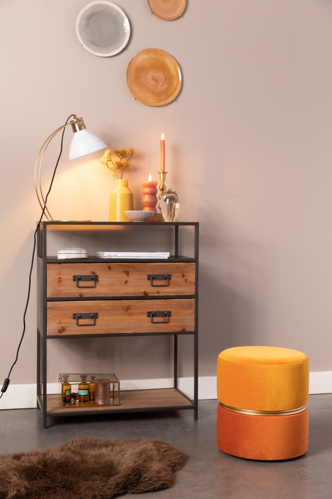 Panca 'Bubbly Sun' - Gialla